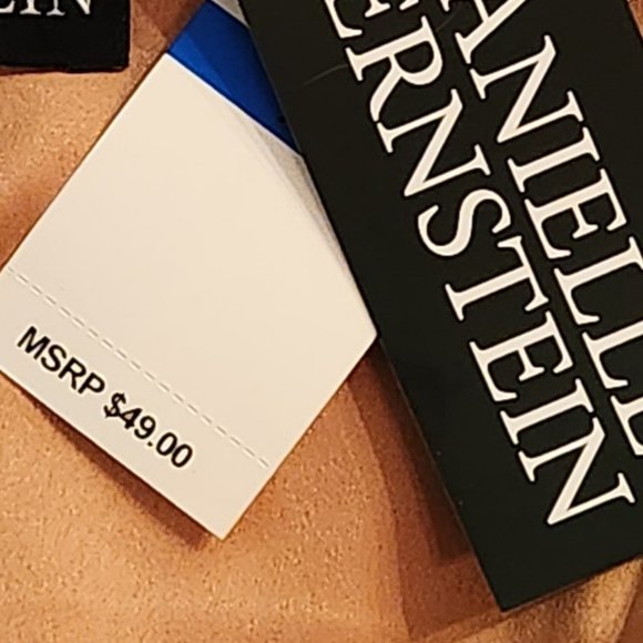 DANIELLE BERNSTEIN Women's Handkerchief Cropped Tank Top - NWT - Picture 7 of 7